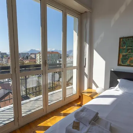 Casa Marina Trilocale Panoramico Vicino Metro *