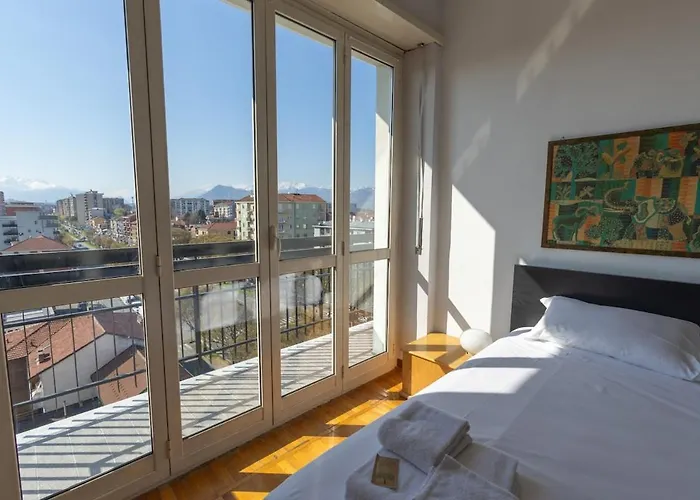 Casa Marina Trilocale Panoramico Vicino Metro *